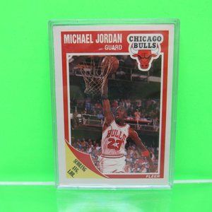 1989 Fleer #21 Michael Jordan Scoring Leader